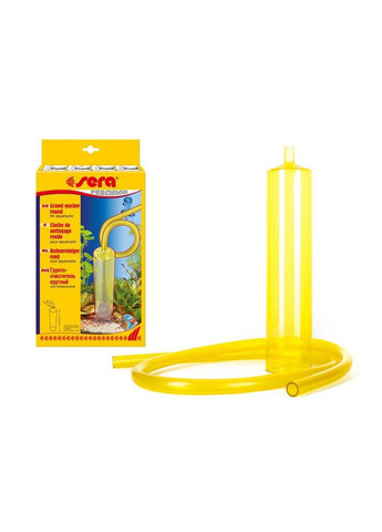 Грунтоочисник для акваріума gravel washer круглий ручний 08560 Sera (323224504)
