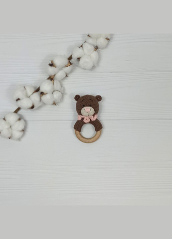 Комфортер Ведмедик, брязкальце і Еко гризунок Шурхітливі вушка з підвіскою a.l.babybox Зайчик з мамою No Brand (315488206)