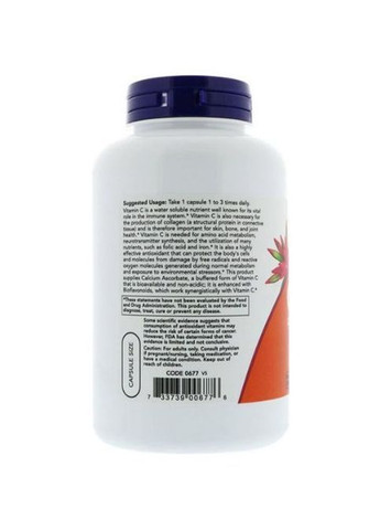 Vitamin C-500 Calcium Ascorbate 250 Caps Now Foods (362419039)