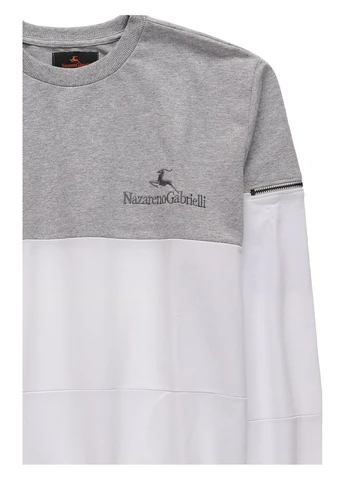 Серый свитшот Nazarenogabrielli (382581508)