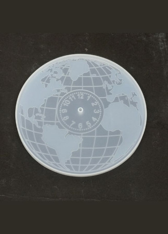 Форма молд для створення годинника з епоксидної смоли карта свііту No Brand 4282 (297862934)