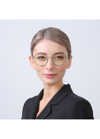Окуляри для комп'ютера BLUE BLOCKER Геометрія жіночі LuckyLOOK 713-482 (322793032)