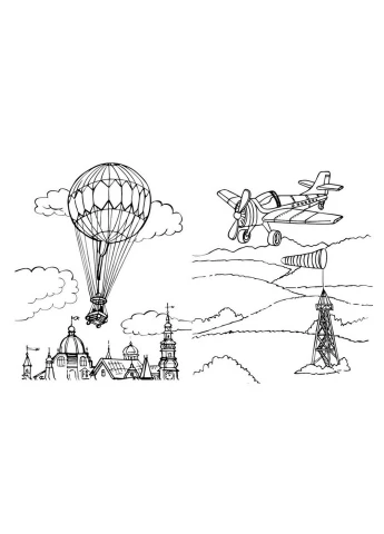 Большая книга раскрасок Транспорт 1736001, 64 страницы Ranok Creative (385354371)
