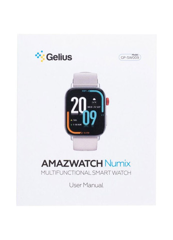 Смарт-годинник Pro Amazwatch Numix GP-SW009 Silver (99696) Gelius (324021651)