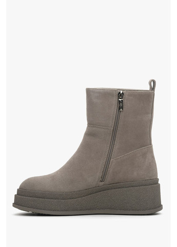 Черевики, колір сірий Estro (350920261)