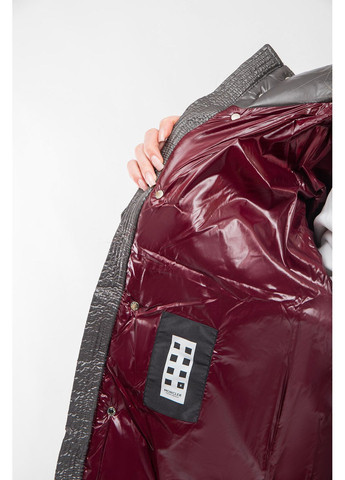 Серый зимний Пуховик Moncler