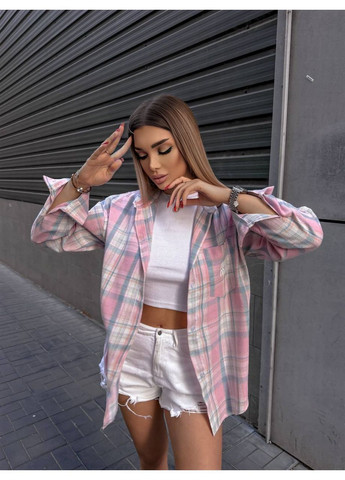 Жіноча картата сорочка No Brand (365431951)