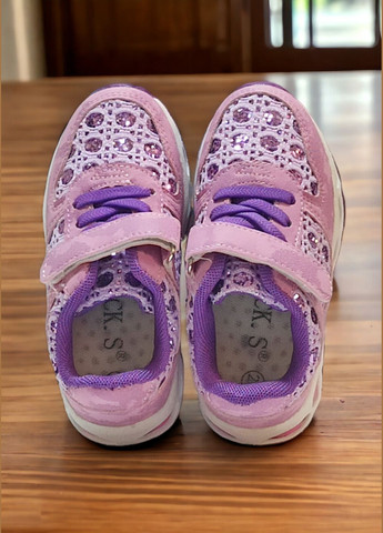 Фіолетові осінні кросівки дитячі для дівчинки 6061 CSCK.S