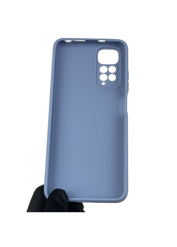 Чохол для Redmi Note 11s з квадратними гранями із захистом камери на сяомі редмі нот 11с блакитний Xiaomi (366022735)