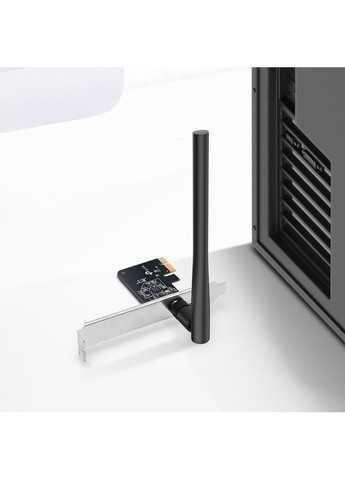 Адаптер WiFi Archer T2E AC600, PCI-Express x1 TP-Link (360399599)