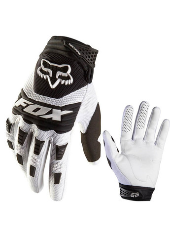 Велоперчатки Dirtpaw MX Gloves, черно-белые, размер Fox (317041949)