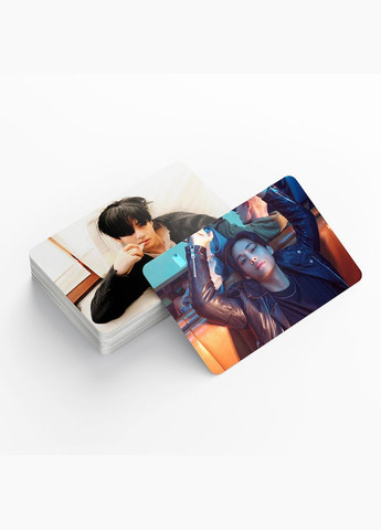 Набор кпоп карт с Техеном Friends ( 55 шт ) No Brand (325880544)