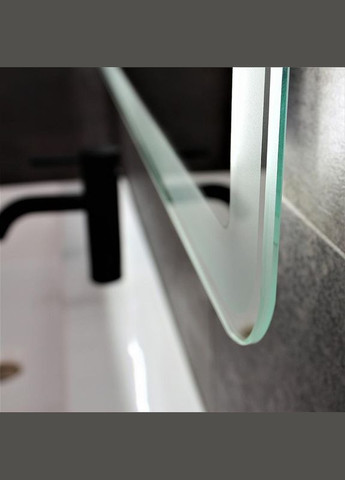 Дзеркало LED DE-M3051 70x90 Сенсорне включення + підігрів + годинник / темп Dusel (316720368)