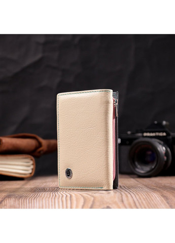 Женский кожаный кошелек 12,2х8х2 см st leather (288047063)