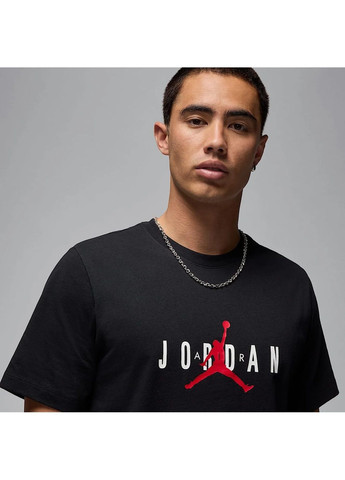 Черная футболка мужская air black Air Jordan