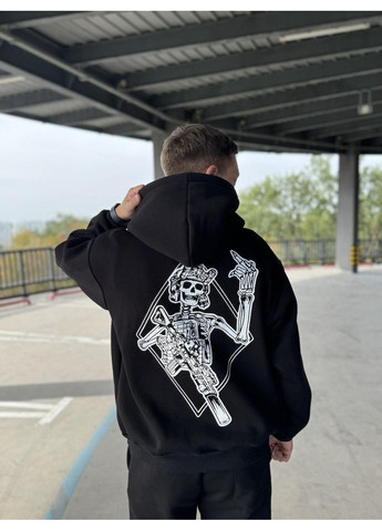 Худые милитари без флиса, унисекс, цвет черный, размеры XXL No Brand (370218028)