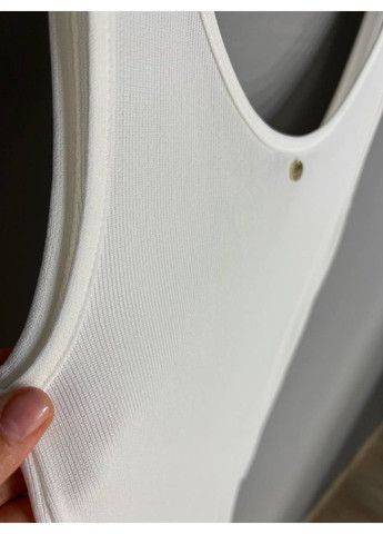 Майка жіноча A-N 2295 в рубчик з кулоном No Brand — 332770638