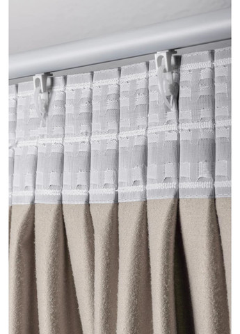 Штори Velvet 2шт 4м х від 2,5м до 3м HYGG (370367488)