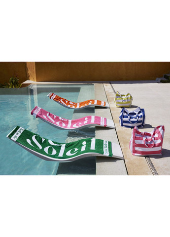 Полотенце 80*165см. H&M зеленый