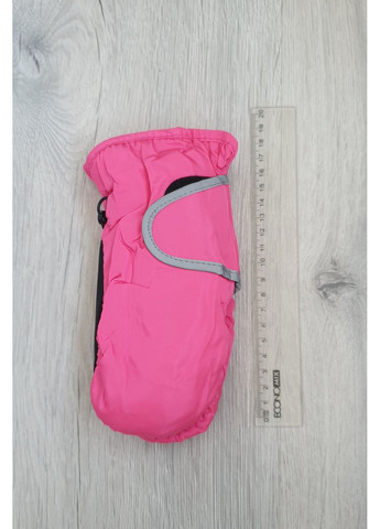 Балоновые перчатки на флисе для девочек 4-6 лет No Brand (363057910)