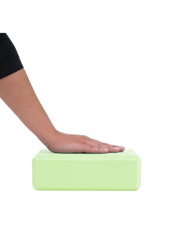 Блок для йоги EVA 22.8 x 15.2 x 7.6 см Green Cornix XR-0103 (275334157)