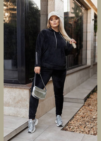 Женский велюровый костюм цвет фиолетовый New Trend (304647090)