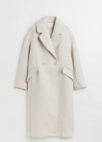 Светло-бежевое демисезонное Пальто H&M