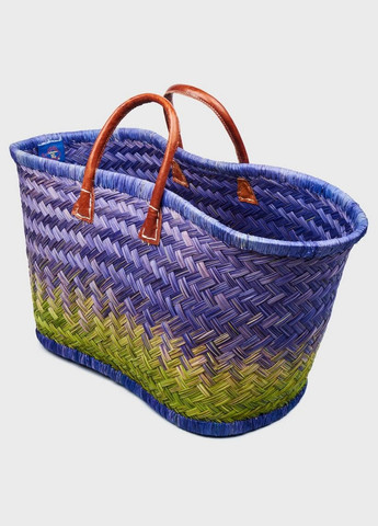 Пляжная сумка BM_Bicolor_342 Синий-зеленый Le Comptoir de La Plage Aravola (327256882)