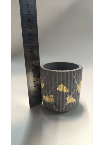 Шкатулка маленькая рифленая из гипса Hand Made (365246559)