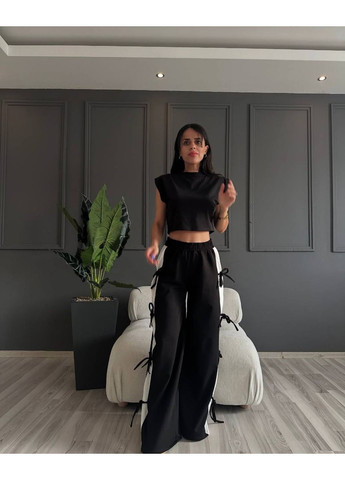 Женские черные штаны No Brand (356155789)