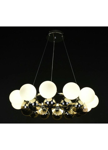 Люстра подвесная на 12 лампочек 27909 Хром 25-160х62х62 см. Sunnysky (324396142)