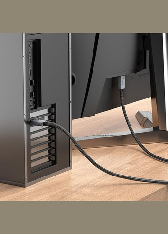 Кабель US04 8K Ultra HD DisplayPort to DisplayPort 1m Black Hoco (368698031)