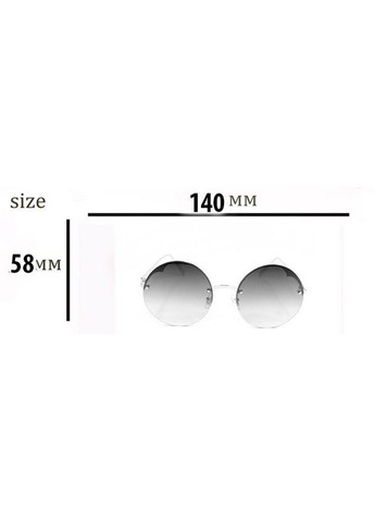 Солнцезащитные женские очки 8303-2 BR-S (291984269)