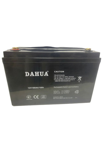 Аккумулятор AGM 12V 100Ah Dahua (282940002)