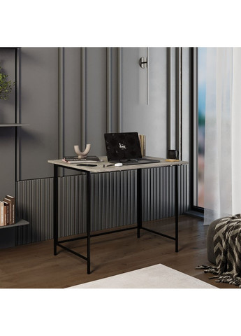 Стол-трансформер Sly 900x570x760 Ателье светлый/Черные (TB24040000030) Art In Head (337309345)