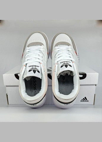 Кроссовки женские и мужские Adidas Drop Step low white | Адидас Дроп Степ белые No Brand белые демисезоны (307397805)