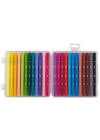 Фломастери " " 24 кол. /650576/ ДВОСТОРОННЫЕ "Pusheen" (1/6/36) Yes (367750889)