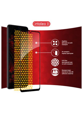Скло захисне (1283126545573) Intaleo Full Glue ZTE Blade A72 Black (366521714)