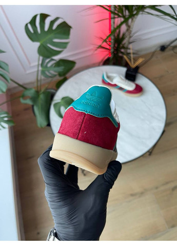 Червоні Осінні кросівки чоловічі і жіночі adidas gazelle red | адідас газель червоні No Brand