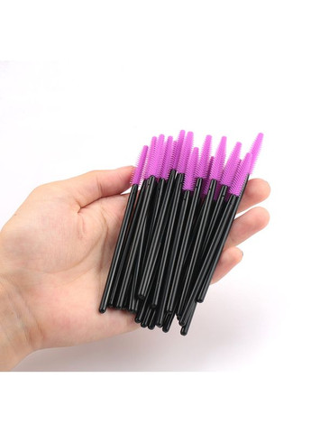 Щіточки для вій і боровей сині одноразові 1 штука No Brand (294633541)