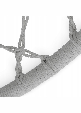 Крісло-гойдалка Boho Dream 80 см підвісна, плетена Grey (P-5905973404525) 4FIZJO (333652162)