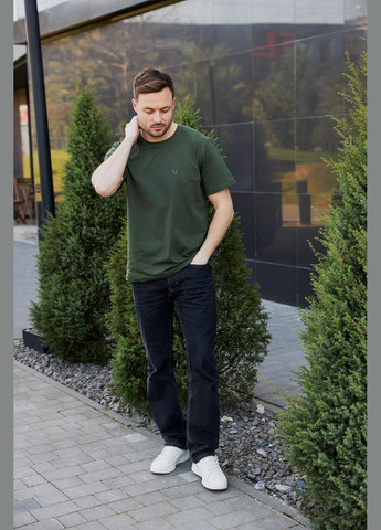 Зелена футболка чоловіча (м0174) UMON