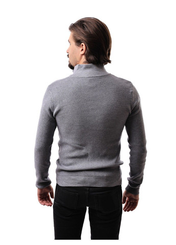 Сірий светр чоловічий Fashion