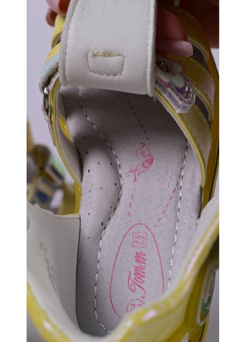 Босоніжки дитячі шкіряні жовтіі Tom.M (330823854)