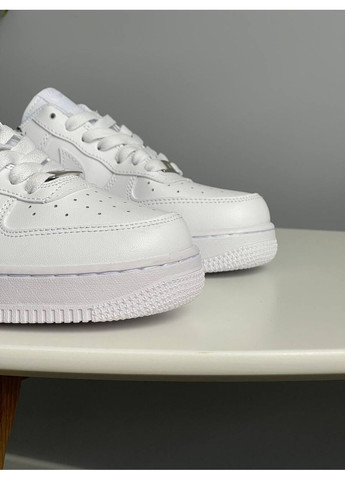 Білі Осінні кросівки чоловічі і жіночі nike air force 1 low х comme des garçons supreme | найк еір форс 1 білі No Brand