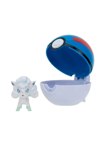 Игровой набор W14 - АЛОЛА ВУЛЬПИКС В ПОКЕБОЛЕ (игровая фигурка, покебол) Pokemon (376798444)