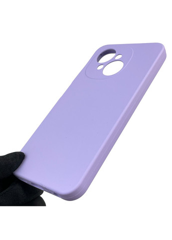 Чохол для Spark Go 1 (KL4) силіконовий з мікрофіброю нековзний на техно спарк го 1 бузковий Tecno (366387942)