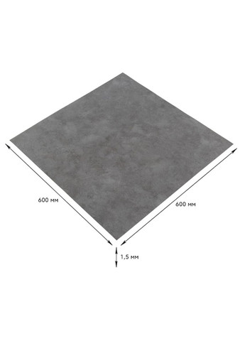 Самоклеющаяся LVT плитка 600*600*1.5mm (D) SW-00001595 No Brand (328578820)