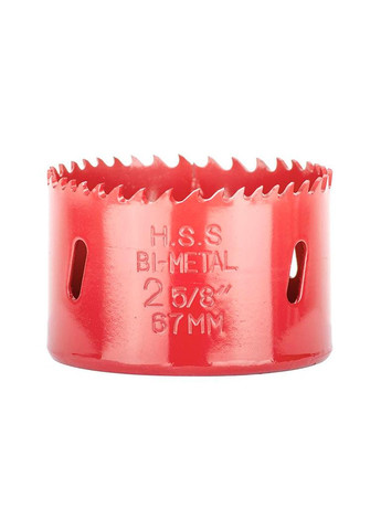 Коронка сверлильная универсальная биметаллическая 67 мм x 7/16" Intertool (361447155)