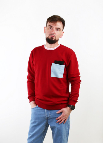 Бордовий світшот Mtp однотонний (294368070)